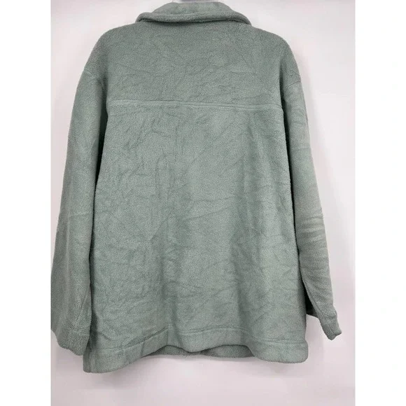 Jenny Buchanan Botton‎ Up Fleece Jacket Women's Size M - Picture 2 of 4